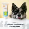 imageOxyfresh Premium Dog Toothpaste and Toothbrush  Best Dog Teeth Cleaning ampamp Pet Plaque and Tartar Fighter  Safe for Cats Too  Vet Formulated 4oz Pet Toothpaste  Large Finger BrushBest Seller  Brush