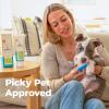 imageOxyfresh Premium Dog Toothpaste and Toothbrush  Best Dog Teeth Cleaning ampamp Pet Plaque and Tartar Fighter  Safe for Cats Too  Vet Formulated 4oz Pet Toothpaste  Large Finger BrushBest Seller  Brush