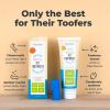 imageOxyfresh Premium Dog Toothpaste and Toothbrush  Best Dog Teeth Cleaning ampamp Pet Plaque and Tartar Fighter  Safe for Cats Too  Vet Formulated 4oz Pet Toothpaste  Large Finger BrushBest Seller  Brush