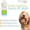imageOxyfresh Premium Pet Dental Care Solution Pet Water Additive Best Way to Eliminate Bad Dog Breath and Cat Bad Breath  Fights Tartar ampamp Plaque  So Easy Just Add to Water Vet Recommended 16 ozVet Choice Gallon