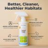 imageOxyfresh Premium Terrarium Cleaner  Professional Amphibian and Reptile Terrarium Smell Eliminator  Safe ampamp Quickly Removes Waste ampamp Odors  Streak Free Glass  Bleach Free