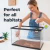 imageOxyfresh Premium Terrarium Cleaner  Professional Amphibian and Reptile Terrarium Smell Eliminator  Safe ampamp Quickly Removes Waste ampamp Odors  Streak Free Glass  Bleach Free