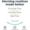 imageOxyfresh Pro Formula Fresh Mint Mouthwash  Patented Zinc Mouthrinse for Fresh Breath ampamp Soothing Gums  Dye Free Fluoride Free Alcohol Free Mouthwash  3 Bottles 16 oz eaFresh Mint w Zinc