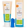 imageOxyfresh Premium Dog Toothpaste and Toothbrush  Best Dog Teeth Cleaning ampamp Pet Plaque and Tartar Fighter  Safe for Cats Too  Vet Formulated 4oz Pet Toothpaste  Large Finger BrushBest Seller  Brush